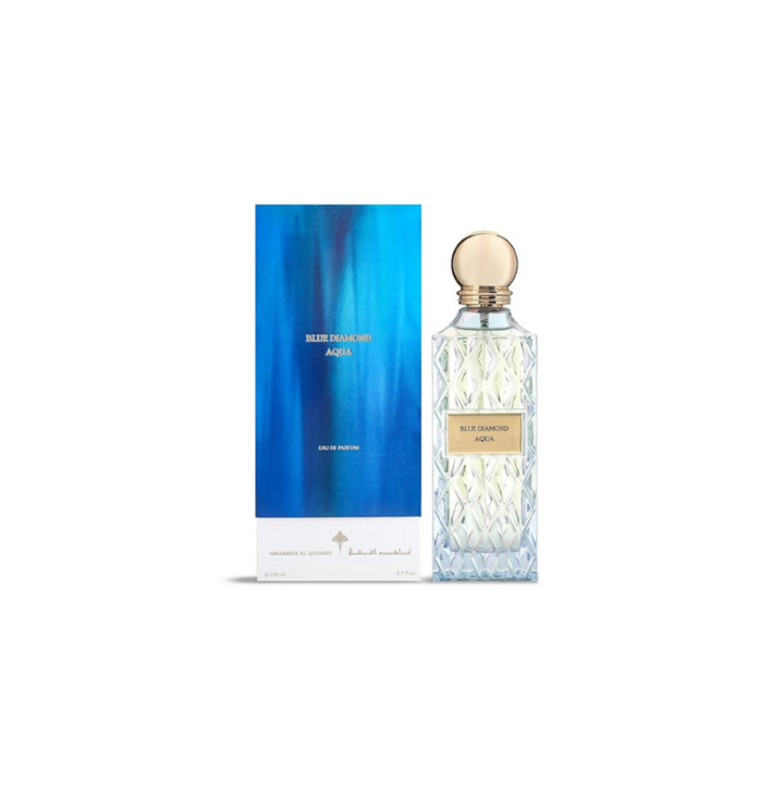 Ibraheem Al Qurashi Blue Diamond Aqua Eau De Parfum 200ml For Men