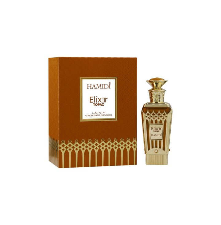 Hamidi Elixer Topaz Concentrated Perfume Oil ( Attar ) 20ml For Man & Woman