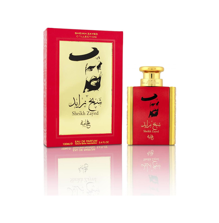 Ard Al Khaleej Sheikh Zayed Red Eau De Parfum 80ml For Men