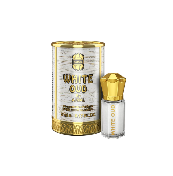 Ajmal White Oud Concentrated Perfume Oil 5ml For Men