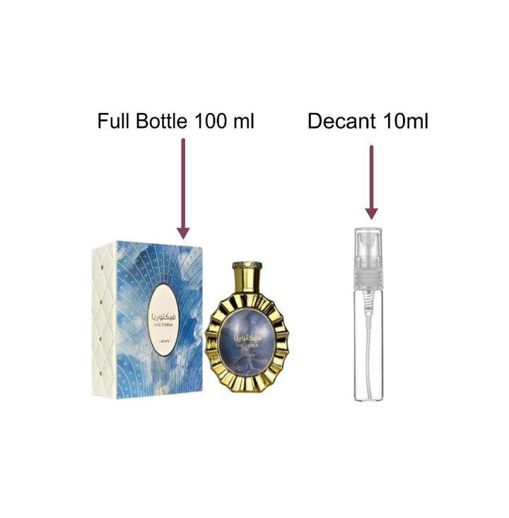 Decant/Sample Of Lattafa Victoria Eau de Parfum 10ml For Women