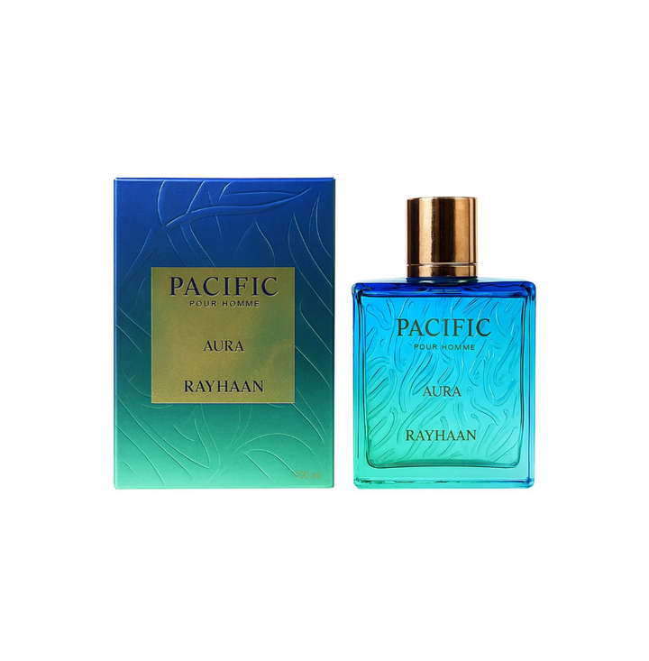 Rayhaan Pacific Aura Eau De Parfum 100ml For Men