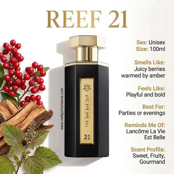 Miniature Of Reef 21 Eau De Parfum 15ml For Man & Woman