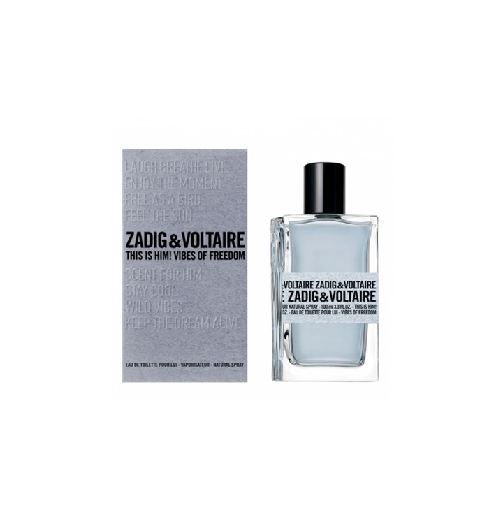 Zadig & Voltaire THIS IS HIM! Vibes of Freedom Eau De Toilette 100ml For Men