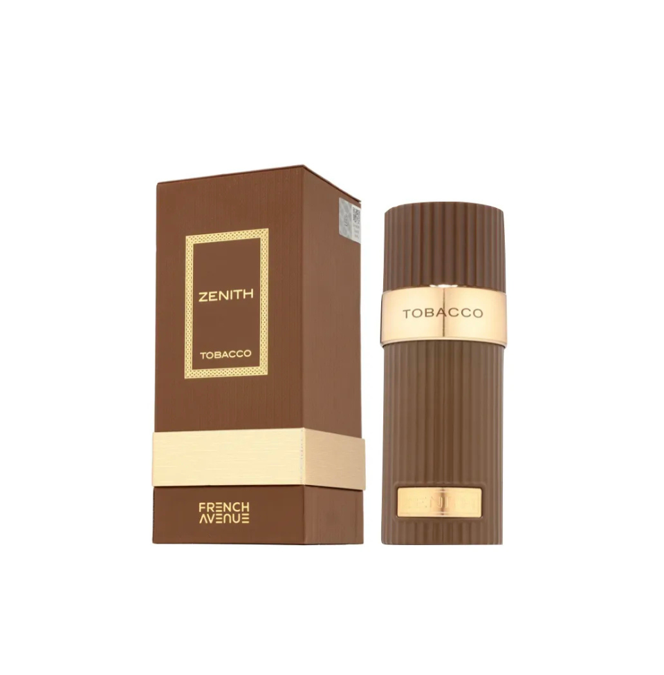 french avenue zenith tobacco 100ml EDP By themed fragrance in a 100 ml bottle Eau de Parfum Zenith Tobacco