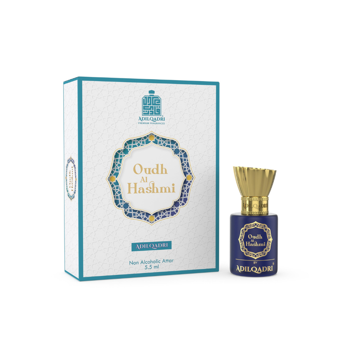 Adilqadri Oudh Hashmi Concentrated Perfume Oil ( Attar ) 5.5ml For Man & Woman