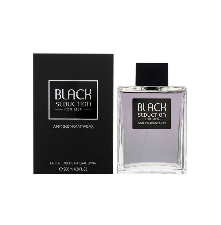 Antonio Banderas Seduction In Black Eau De Toilette 200ml For Men