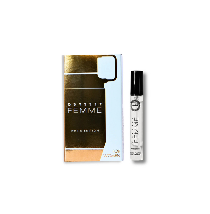 Trial Pack Of Armaf Odyssey Femme White Eau De Parfum 7ml For Woman