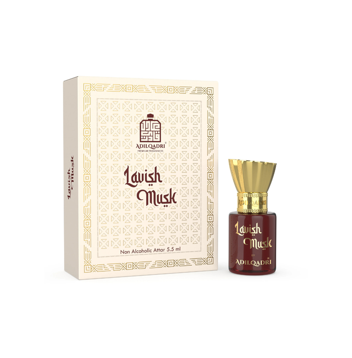 Adilqadri Lavish Musk Concentrated Perfume Oil ( Attar ) 5.5ml For Man & Woman