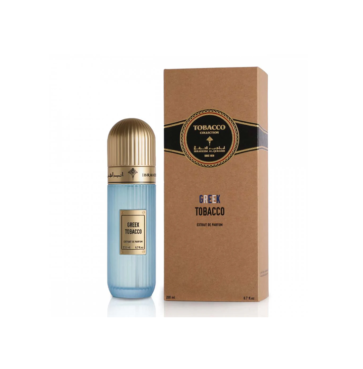 Ibraheem Al Qurashi Greek Tobacco Extrait De Parfum 200ml For Men & Women