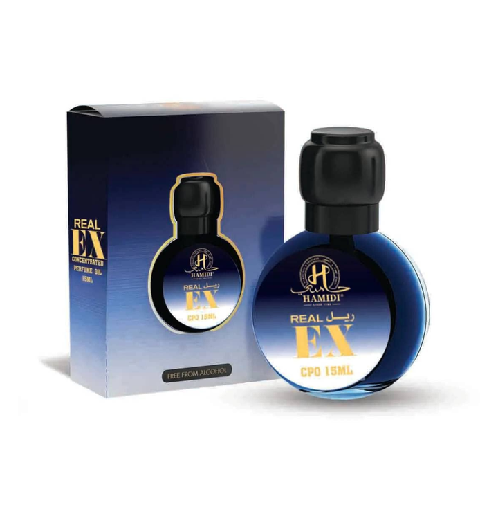Hamidi Real Ex CPO Concentrated Perfume Oil ( Attar ) 15ml For Men & Women