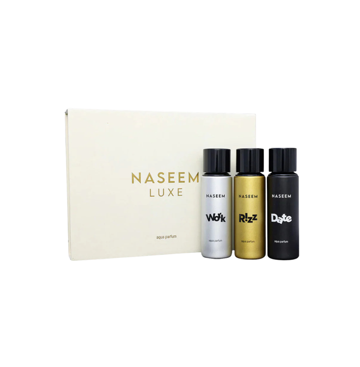 Gift Set Of Naseem Luxe Collection 30ml x 3 For Man & Woman