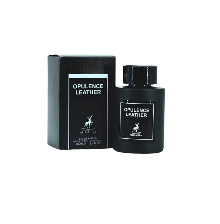 Decant/Sample Of Maison Alhambra Amber & Leather (Opulence Leather) Eau De Parfum 10ml For Men