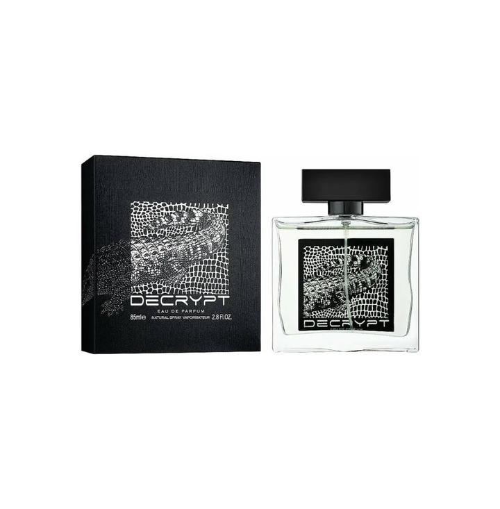 Fragrance World Decrypt Eau De Parfum 85ml For Men