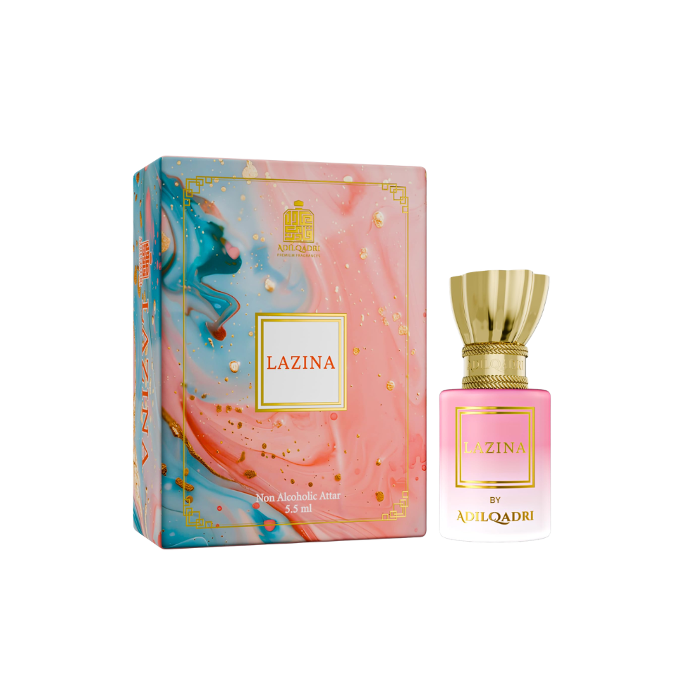 Adilqadri Lazina Concentrated Perfume Oil ( Attar ) 5.5ml For Man & Woman
