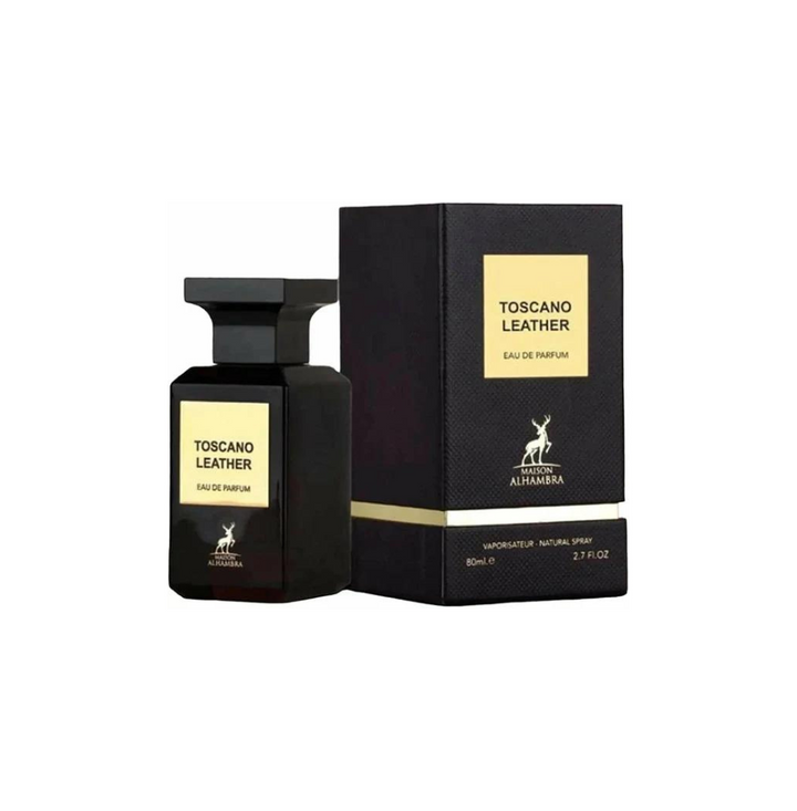 Toscano Leather By Maison Alhambra Eau De Parfum 80ML For Men & Women (Without Box)