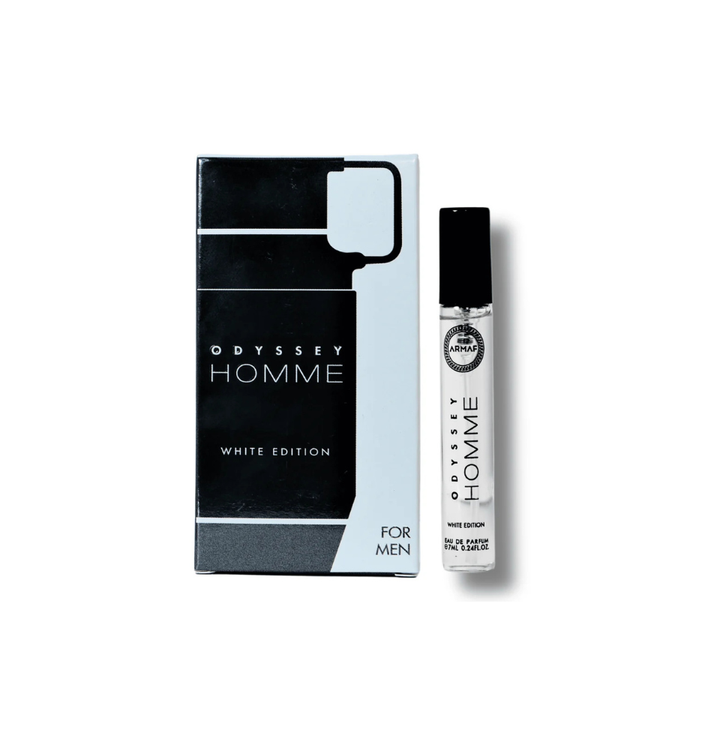 Trial Pack Of Armaf Odyssey Homme White Eau De Parfum 7ml For Man