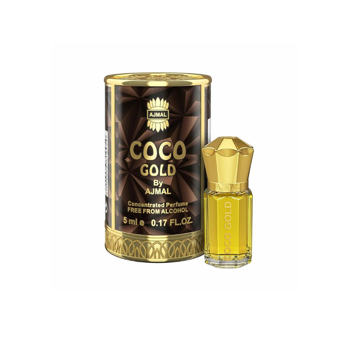 Ajmal Coco Gold Concentrated Perfume Oil 5ml For Women