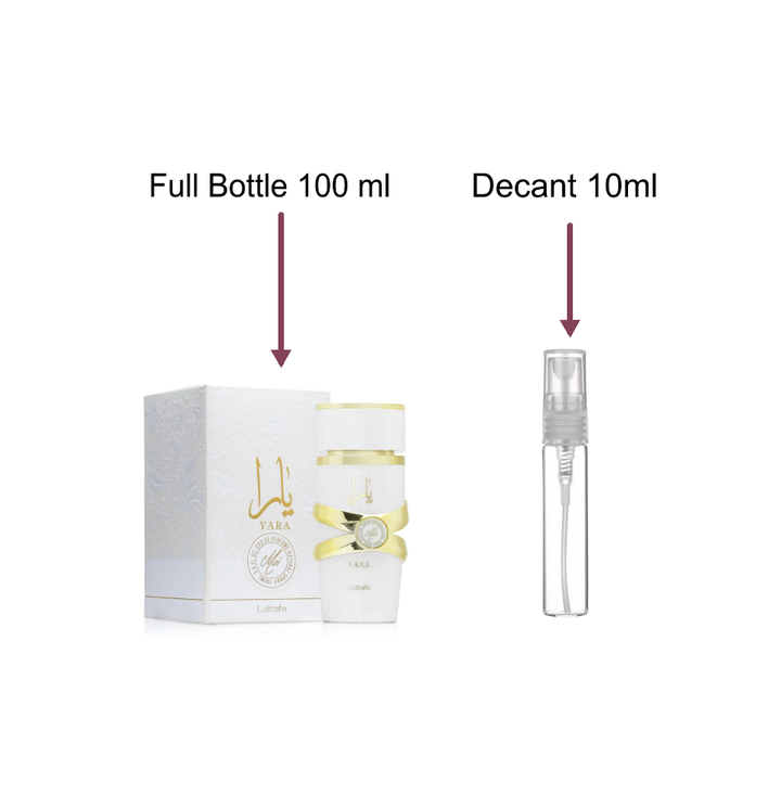 Decant/Sample Of Lattafa Yara Moi Eau De Parfum 10ml For Men & Women
