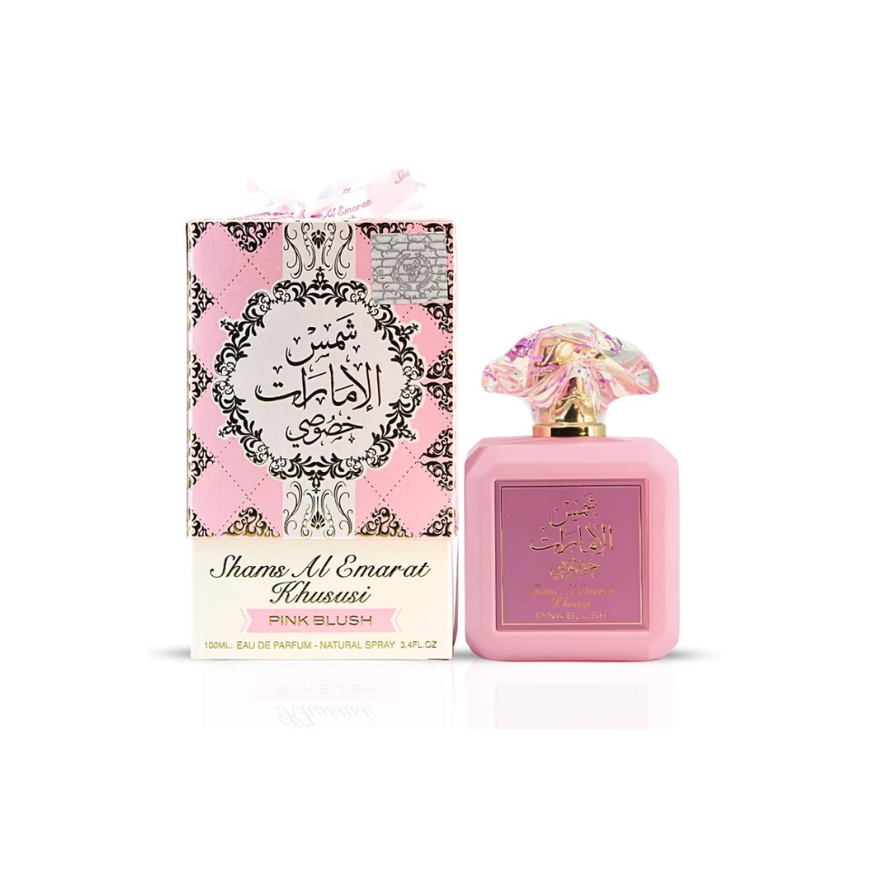Ard Al Zaafaran Shams Al Emarat Khususi Pink Blush Eau De Parfum 100ml For Woman