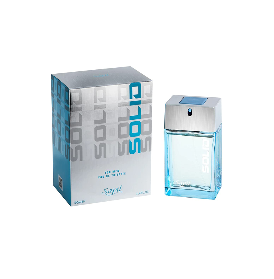 Sapil Solid Eau De Toilette 100ml For Men