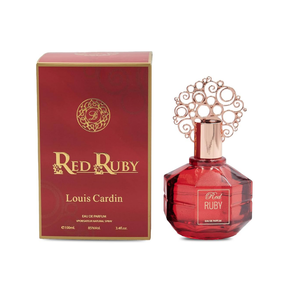 Louis Cardin Red Ruby Eau De Parfum 100ml For Women