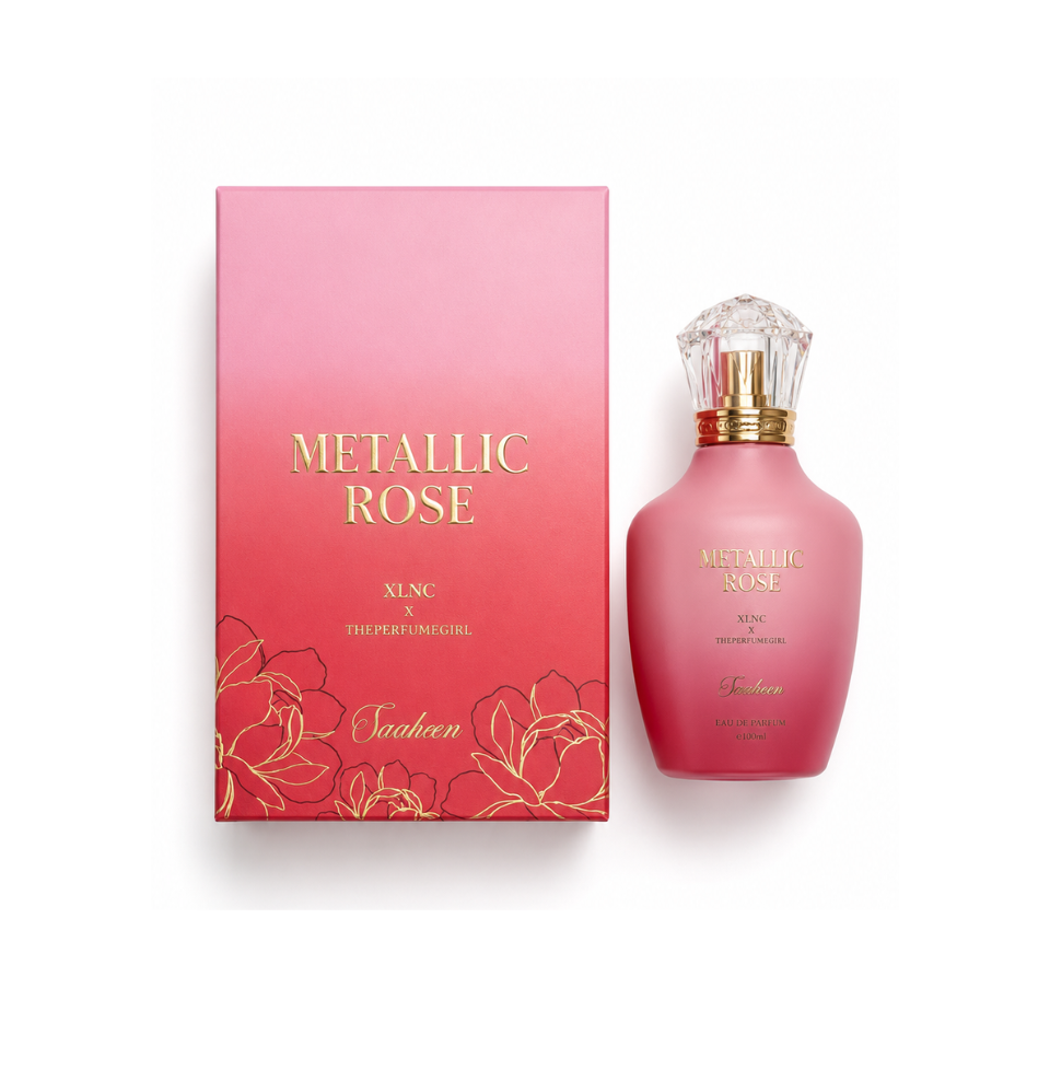 XLNC X Theperfumegirl Metallic Rose Extrait De Parfum 100ml For Woman