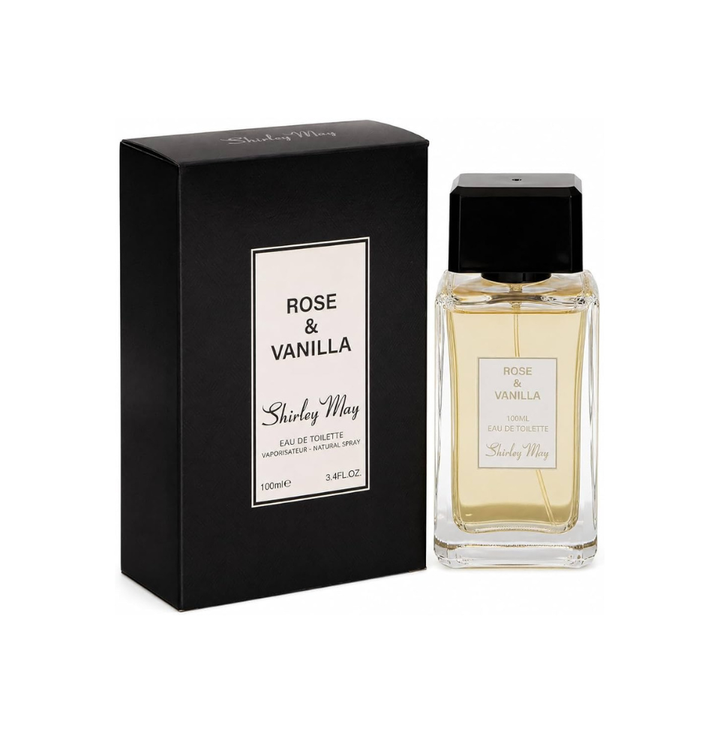 Shirley May Rose & Vanilla Eau de Toilette 100 ml For Men & Women