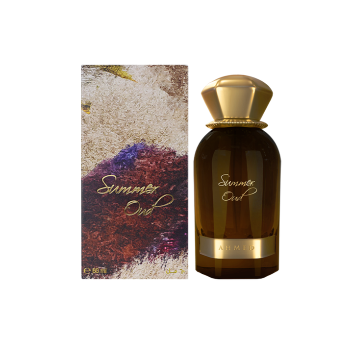 Decant/Sample Of Ahmed Al Maghribi Summer Oud Eau De Parfum 10ml For Men