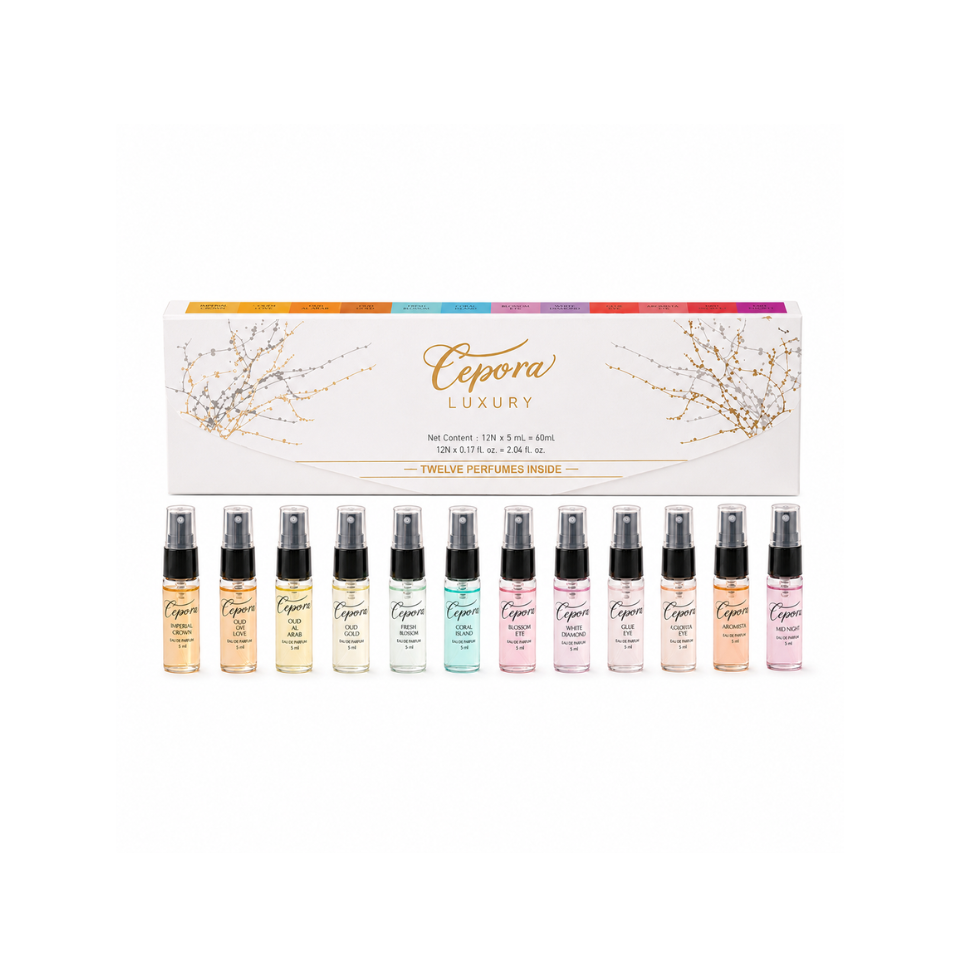 Discovery Set Of Cepora 12x5ml For Man & Woman