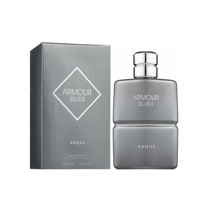 Arqus Armour Silver Eau De Parfum 100ml For Men