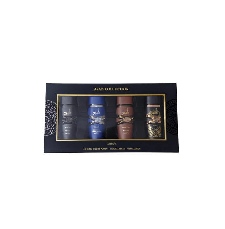 Lattafa Asad Collection Eau De Parfum 25ml x 4 For Man