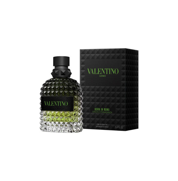 Valentino Uomo Born in Roma Green Stravaganza Eau De Toilette 100ml For Man