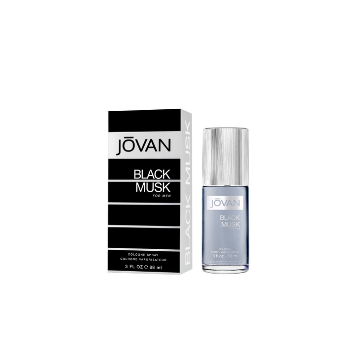 Jovan Black Musk Eau De Cologne 88ml For Men