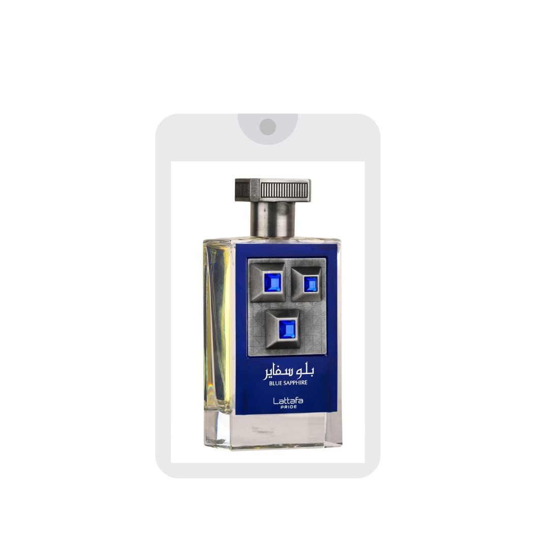 Lattafa Pride Blue Sapphire Eau De Parfum 20ml For Men & Women (Tester Pack)