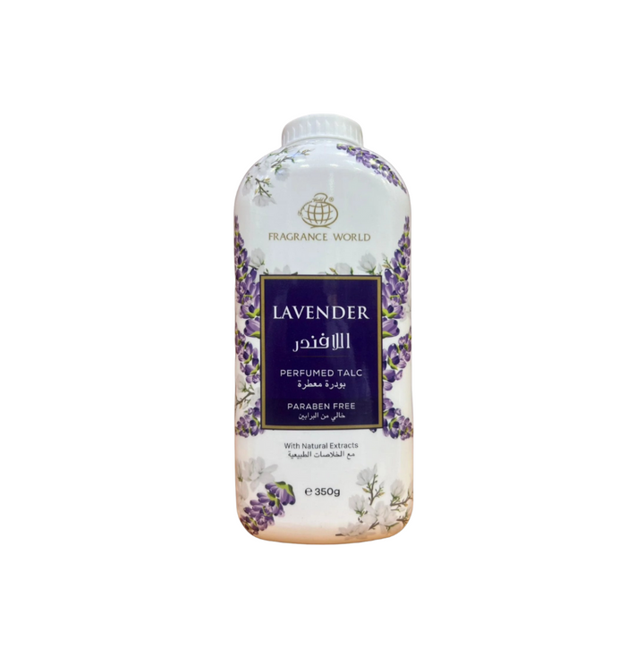 Fragrance World Lavender Perfumed Talc 350GM