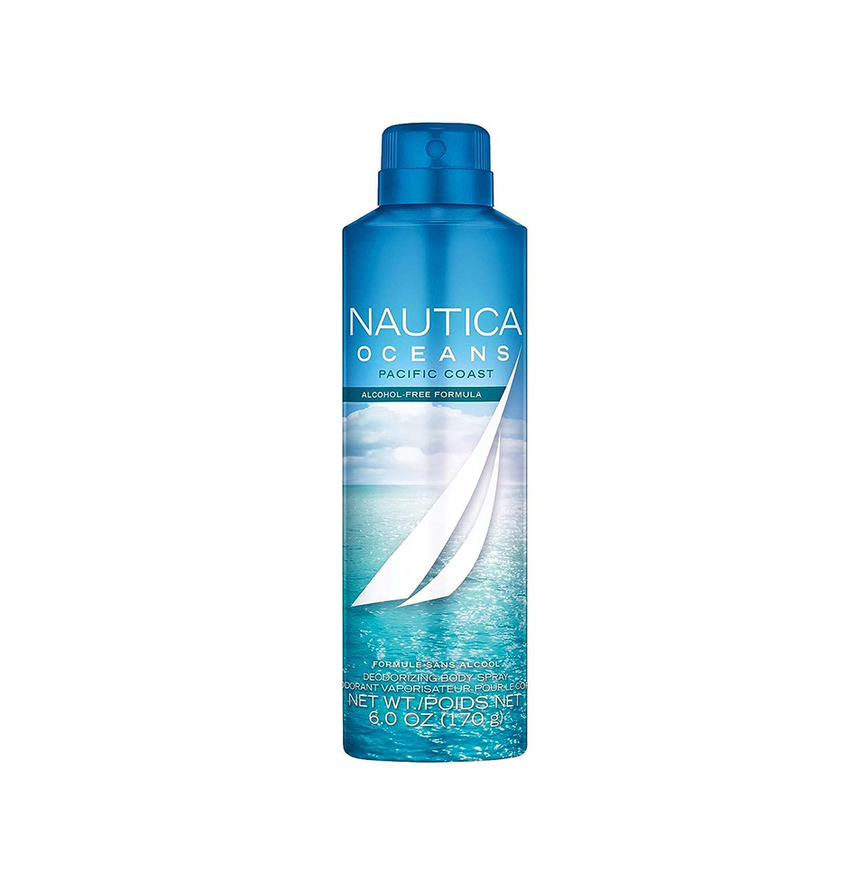 Nautica Oceans Pacific Coast Deodorizing Body Spray 150ml For Men