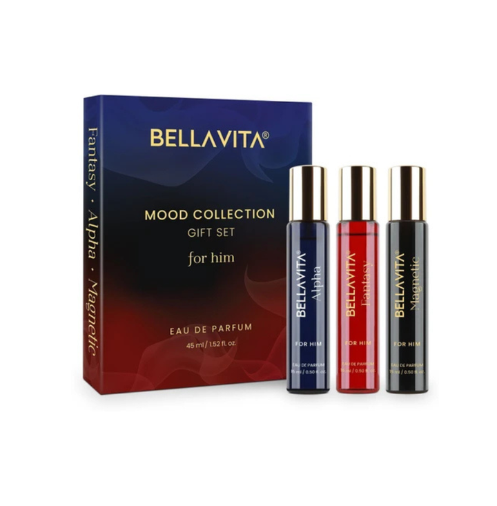Bellavita Mood Collection Gift Set - 3x15ml For Men