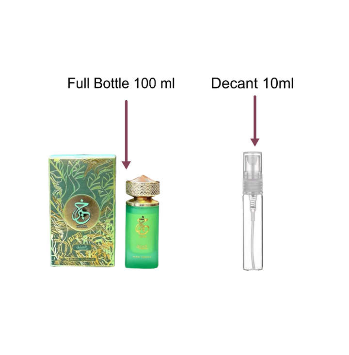 Decant/Sample Of Paris Corner Khair Pistachio Eau De Parfum 10ml For Men & Women