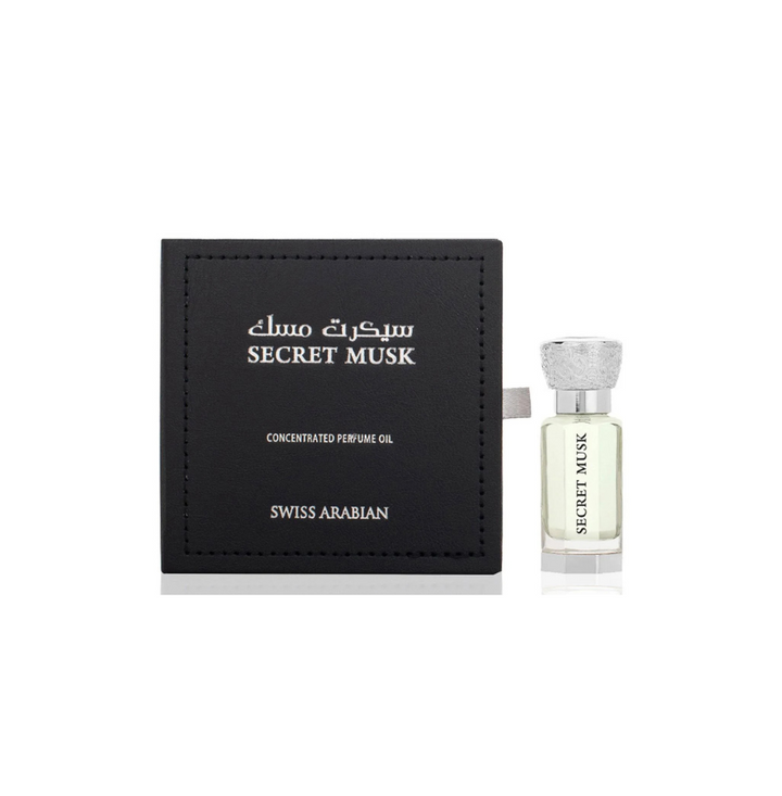 Swiss Arabian Secret Musk Concentrated Perfume Oil (Attar) 12ml For Men & Women