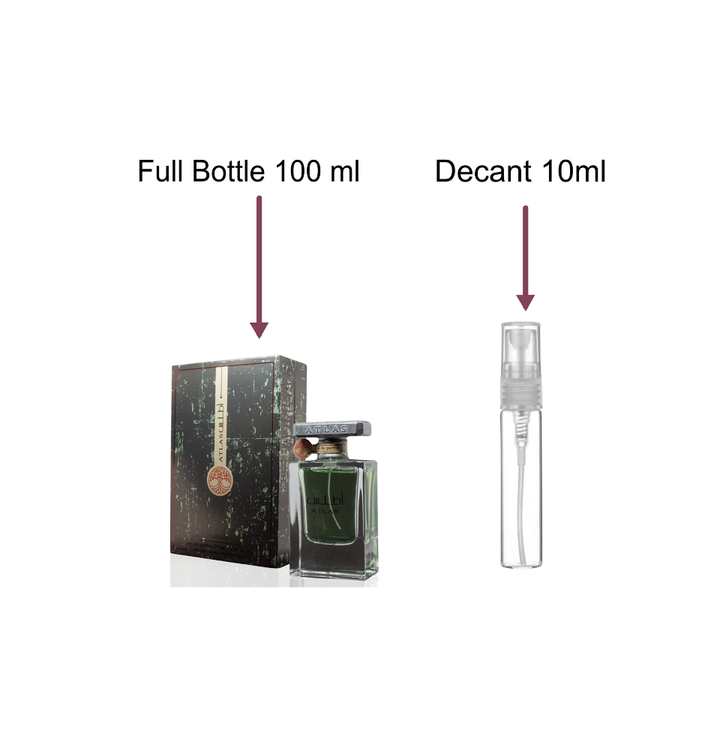 Decant/Sample Of Lattafa Atlas Eau De Parfum 10ml For Men & Women