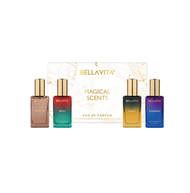 Bellavita Magical Scents Gift Set - 4x20ml For Men & Women