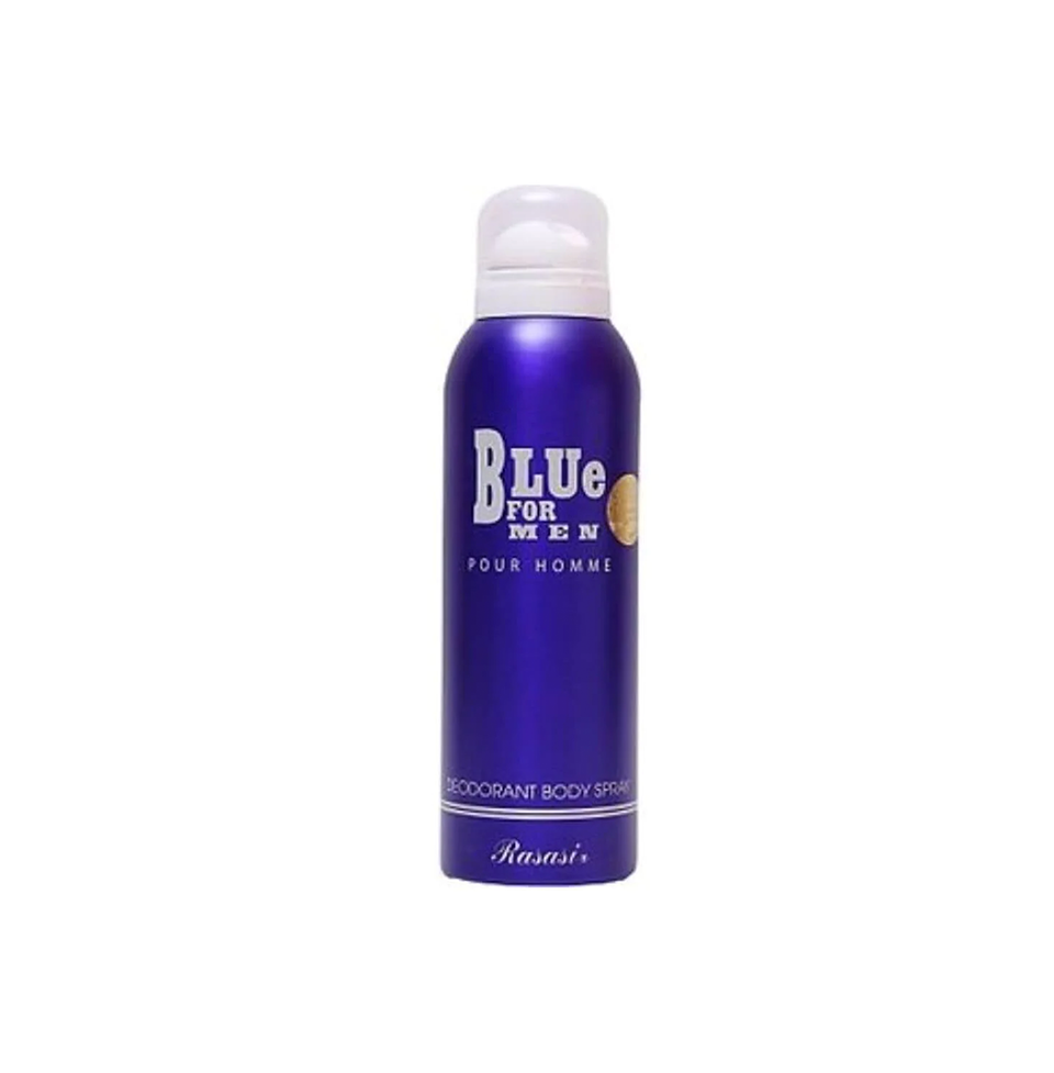 Rasasi Blue For Men Deodorant Body Spray For Men 200 ML