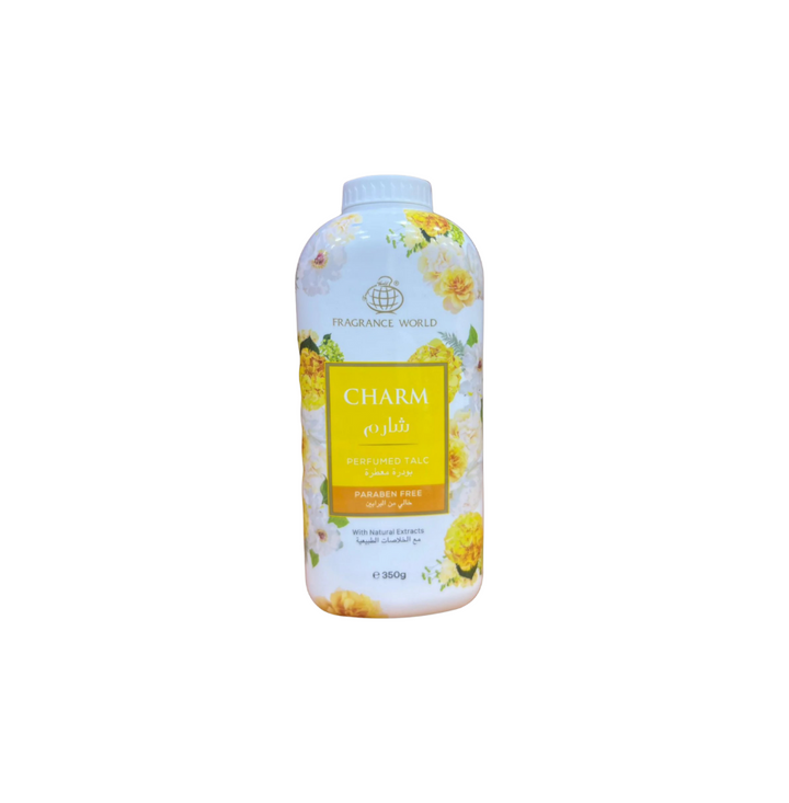 Fragrance World Charm Perfumed Talc 350GM