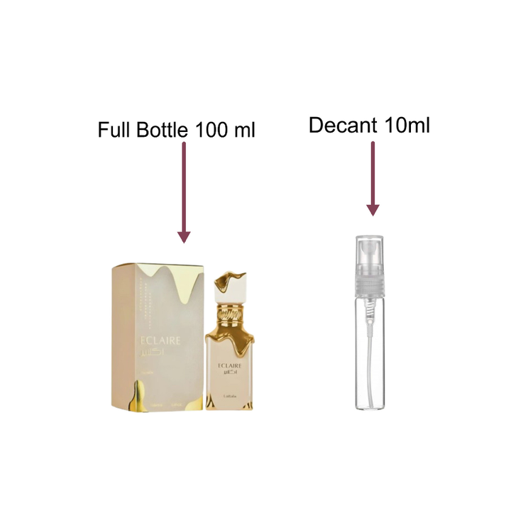 Decant/Sample Of Lattafa Eclaire Eau De Parfum 10ml For Men & Women