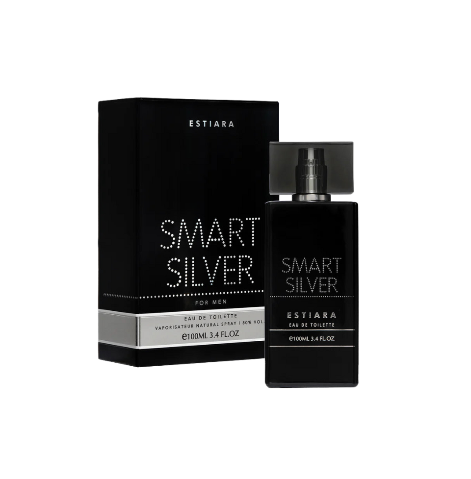 Estiara Smart Silver Eau De Toilette 100ml For Men