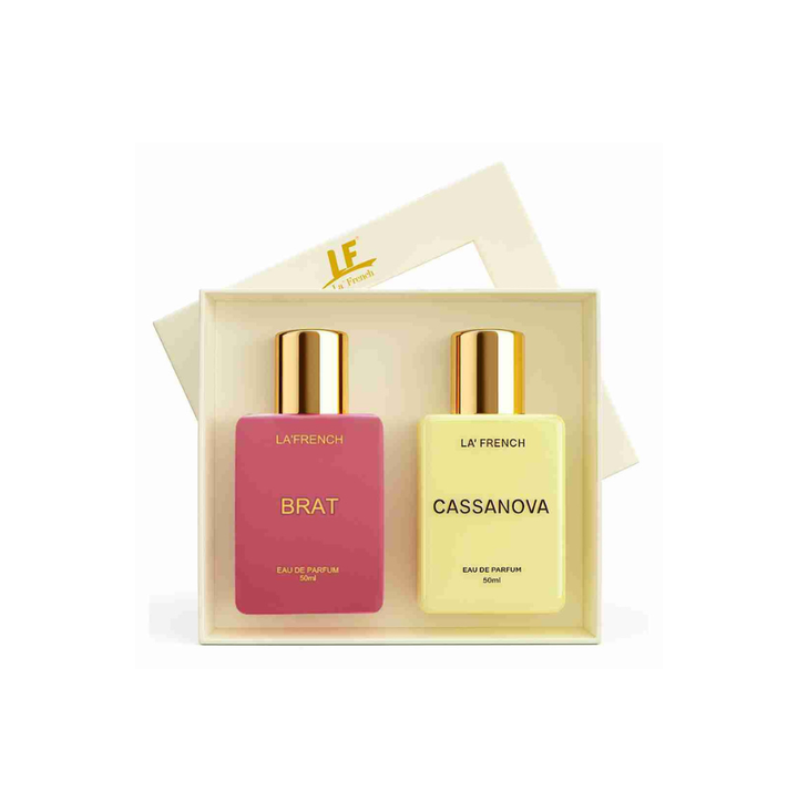 Gift Set La French Brat & Cassanova Eau De Parfum 50ml For Men & Women