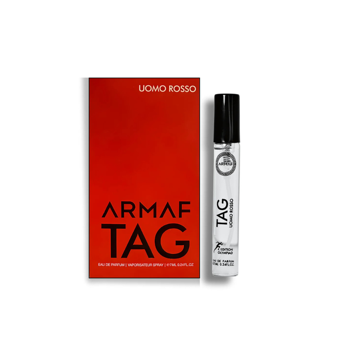 Trial Pack Of Armaf Tag Him Uomo Rosso Red Eau De Parfum 7ml For Man