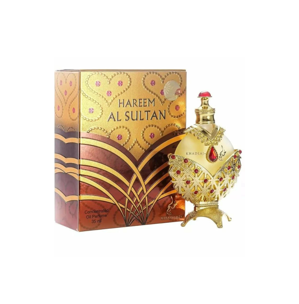 Khadlaj Hareem Al Sultan Gold Concentrated Perfume Oil 35ml For Men Khadlaj Hareem Al Sultan Gold Concentrated Perfume Oil 35ml For Men