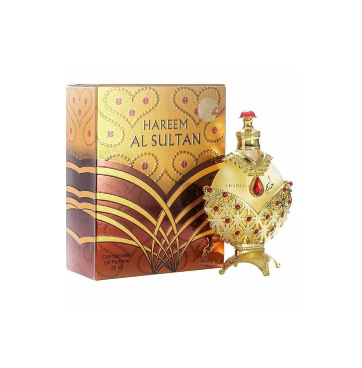 Khadlaj Hareem Al Sultan Gold Concentrated Perfume Oil 35ml For Men & Women